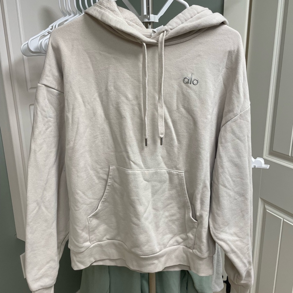 ALO Yoga Light Tan Hoodie